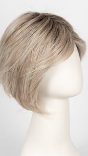 GF19-23SS BISCUIT | Light Ash Blonde Evenly Blended with Cool Platinum Blonde with Dark Roots