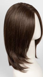GF6-8 DARK CHOCOLATE | Medium Brown Evenly Blended with Chestnut Brown Highlight