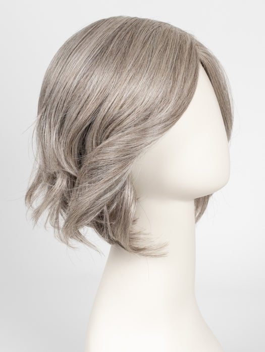 GF119 SILVER AND SMOKE | Light Brown With 80% Gray in Front Gradually Blended Into 50% Gray in Nape Area