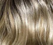 12FS8 | Light Gold Brown, Light Natural Gold Blonde and Pale Natural Gold-Blonde Blend, Shaded with Medium Brown