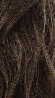 8/12/24BHL | Light Chestnut Brown mixed with Light Golden Brown highlighted with Butterscotch Creme Blonde