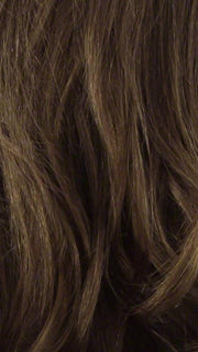 8/12/27HL Light Chestnut Brown mixed with Light Golden Brown highlighted with Strawberry Blonde