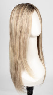 12FS8 | Light Gold Brown, Light Natural Gold Blonde and Pale Natural Gold-Blonde Blend, Shaded with Medium Brown