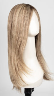 24BT18S8 | Medium Natural Ash and Light Natural Gold Blonde Blend, Shaded with Medium Brown