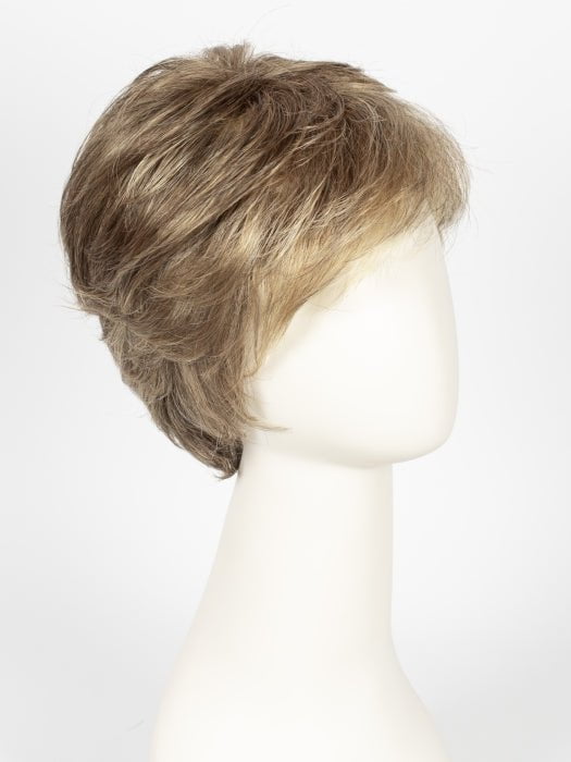 R13F25 | PRALINE FOIL | Lightest Brown with Gold Blonde Highlights Around the Face