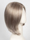 101F48T | Soft White Front, Light Brown with 75% Grey Blend with Soft White Tips