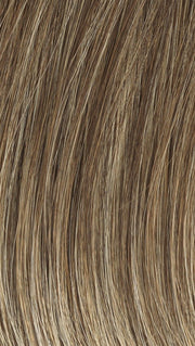 Brown-Blonde | Medium to light brown with salon highlights 