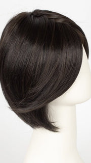 RL2/4 OFF BLACK | Black Evenly Blended with Dark Brown Highlights
