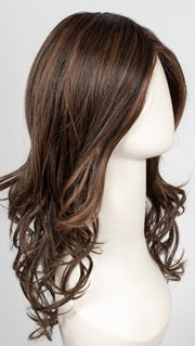 RL8/29SS SHADED HAZELNUT | Warm Medium Brown Evenly Blended with Ginger Blonde with Dark Roots