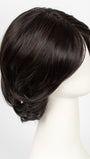 RL2/4 OFF BLACK | Black Evenly Blended with Dark Brown Highlights