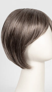 R388G GRADIENT SMOKED WALNUT | Light Brown with 80% gray on top gradually fading to a 50/50 Blend of Light Brown and Gray towards the nape