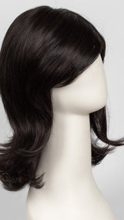 RL2/4 OFF BLACK | Black Evenly Blended with Dark Brown Highlights