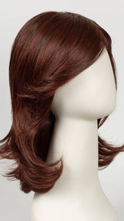 RL33/35 | DEEPEST RUBY | Deep Auburn Evenly Blended with Ruby Red