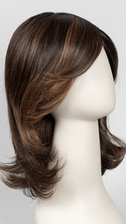 RL8/29SS SHADED HAZELNUT | Warm Medium Brown Evenly Blended with Ginger Blonde with Dark Roots
