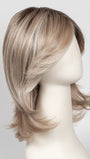 RL19/23SS | SHADED BISCUIT | Light Ash Blonde Evenly Blended with Cool Platinum Blonde and Dark Roots
