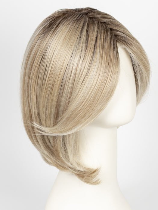 Color RL 19/23SS = Shaded Biscuit: A Cool Beige Blonde With Subtle Platinum Highlights & Medium Brown Roots