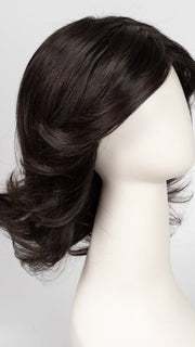 RL2/4 OFF BLACK | Black Evenly Blended with Dark Brown Highlights