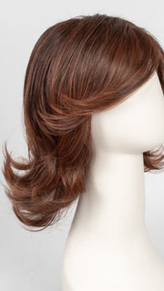 RL32/31 CINNABAR | Medium Dark Auburn Evenly Blended with Medium Light Auburn
