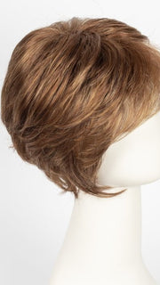 R3025S+ GLAZED CINNAMON | Medium Auburn with Ginger Blonde Highlights on Top