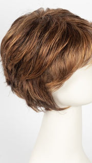 R3329S+ GLAZED AUBURN | Rich Dark Auburn with Pale Ginger Blonde Highlights