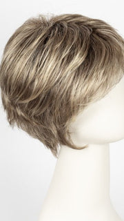 SS12/22 SHADED CAPPUCCINO | Light Golden Brown Evenly Blended with Cool Platinum Blonde Highlights and Dark Roots
