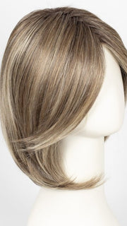 RL12/22SS SHADED CAPPUCCINO | Light Golden Brown Evenly Blended with Cool Platinum Blonde Highlights with Dark Roots