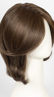 RL6/8 DARK CHOCOLATE | Medium Brown Evenly Blended with Medium Brown