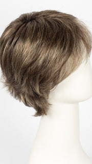 Color SS8/25 Golden Walnut =Rich Dark Brown w/ Gold blonde Hihglights and Dark Brown Roots
