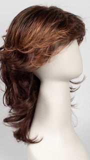 R3329S GLAZED AUBURN | Rich Dark Reddish Brown With Pale Peach Blonde Highlights