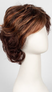 R3329S GLAZED AUBURN | Rich Dark Auburn with Pale Ginger 