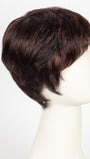 Color AUBERGINE-MIX = Darkest Brown with hints of Plum at base and Bright Cherry Red and Dark Burgundy Highlights