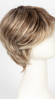 DARK SAND ROOTED | Light Brown base with  Lightest Ash Brown and Medium Honey Blonde blend and Dark Roots