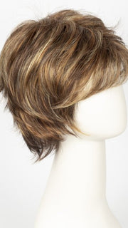 TOBACCO MIX | Medium Brown base with Light Golden Blonde highlights and Light Auburn lowlights 