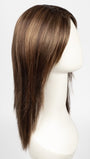 HOT MOCCA ROOTED | Warm Medium Brown, Light Auburn, and Dark Auburn Blend