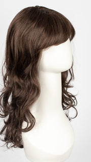 Color Dark-Chocolate-Mix = Warm Medium Brown, Dark Auburn, and Dark Brown blend