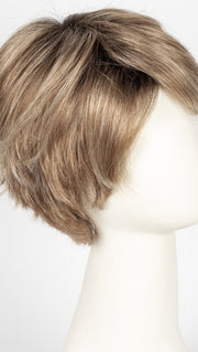 DARK SAND ROOTED | Light Brown base with  Lightest Ash Brown and Medium Honey Blonde blend and Dark Roots