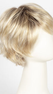 LIGHT HONEY ROOTED | Medium Honey Blonde, Platinum Blonde, and Light Golden Blonde blend with Dark Roots