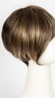 TOBACCO MIX | Medium Brown base with Light Golden Blonde highlights and Light Auburn lowlights 