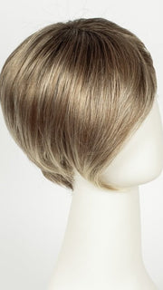 DARK SAND ROOTED | Light Brown base with  Lightest Ash Brown and Medium Honey Blonde blend and Dark Roots