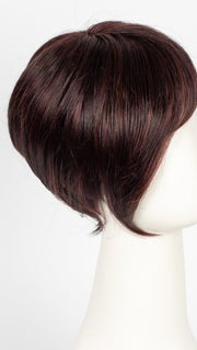 AUBERGINE MIX | Darkest Brown with hints of Plum at base and Bright Cherry Red and Dark Burgundy Highlights