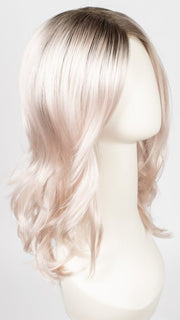 FS60/PKS18 FROST | Pure White with Pink Blended, Shaded with Dark Natural Ash Blonde