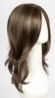 8RH14 | Medium Brown with 33% Medium Natural Blonde Highlights