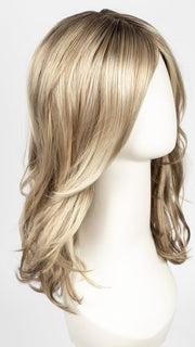 12FS8 | Light Gold Brown, Light Natural Gold Blonde and Pale Natural Gold-Blonde Blend, Shaded with Medium Brown