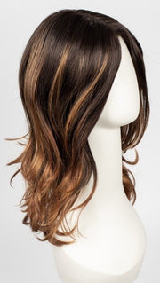 S4-28/32RO SUNRISE | Cascading Ombre Shade | Dark Roots Melt Naturally and blend into Radiant, Fiery Red Ends