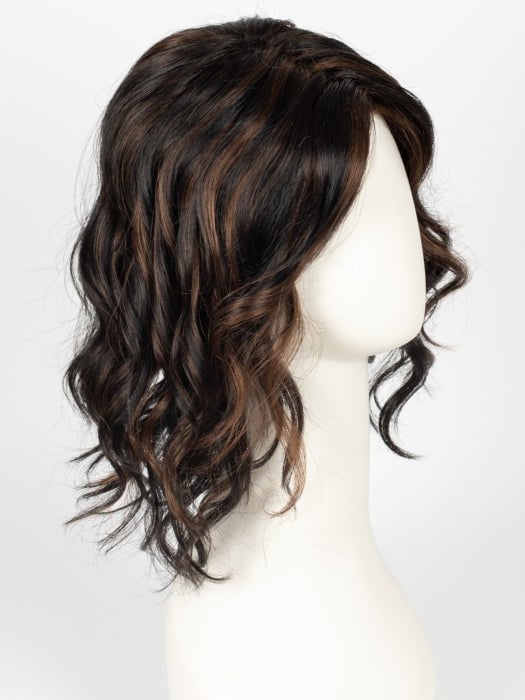 1BRH30 | Soft Black with 33% Gold-Red Highlights