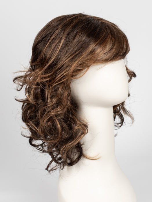 6/27TT | Dark Brown and Light Red-Gold Blonde Blend with Brown Nape