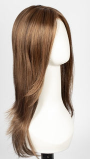 4/27/30 GERMAN CHOCOLATE | Darkest Brown Evenly Blended and Tipped with Light Red-Gold Blonde and Red-Gold Blend 