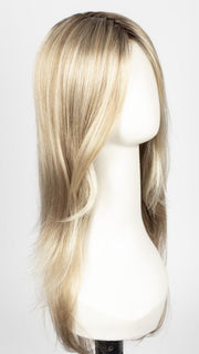 12FS8 | Light Gold Brown, Light Natural Gold Blonde and Pale Natural Gold-Blonde Blend, Shaded with Medium Brown