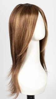 30A27S4 | Medium Natural Red and Medium Red-Gold Blonde Blend, Shaded with Dark Brown