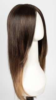 S6-30A27RO AUTUMN | Cascading Ombre Shade | Rich Chestnut Brown Roots fade and brighten into a Coppery and Crisp Auburn Hue